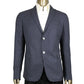 Gucci Men's Formal Midnight Blue / Grey Wool Jacket 2 Buttons