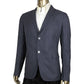 Gucci Men's Formal Midnight Blue / Grey Wool Jacket 2 Buttons