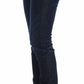 Ermanno Scervino Chic Dark Blue Skinny Jeans