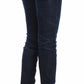 Ermanno Scervino Chic Dark Blue Skinny Jeans