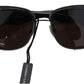 Dolce & Gabbana Elegant Square Black Sunglasses for Women