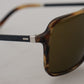 Dolce & Gabbana Chic Basalto Collection Brown Sunglasses