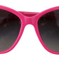 Dolce & Gabbana Elegant Pink Round Sunglasses for Women