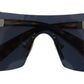 Dolce & Gabbana Gold Metal Rectangle Shades DG2263 Sunglasses