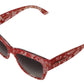 Dolce & Gabbana Sicilian Lace Accented Designer Sunglasses