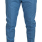 Dolce & Gabbana Elegant Slim Fit Chinos - Indulge in Italian Luxury