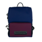 Dolce & Gabbana Chic Blue and Wine Red Fabric Backpack