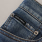 Dolce & Gabbana Elegant Slim Fit Italian Denim Jeans