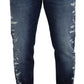 Dolce & Gabbana Elegant Blue Wash Regular Fit Jeans