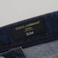 Dolce & Gabbana Chic Slim Fit Italian Denim Sensation