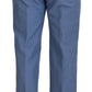 Dolce & Gabbana Elegant Regular Fit Dress Pants in Blue