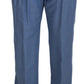 Dolce & Gabbana Elegant Regular Fit Dress Pants in Blue