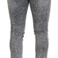 Dolce & Gabbana Chic Slim Fit Gray Denim