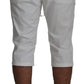 Dolce & Gabbana Elegant White Chino Shorts