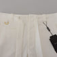 Dolce & Gabbana Elegant White Chino Shorts