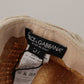 Dolce & Gabbana Yellow Ribbon Floral Embellished Straw Hat