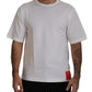 Dolce & Gabbana Elegant Short Sleeve Silk Crewneck Tee