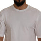 Dolce & Gabbana Elegant Short Sleeve Silk Crewneck Tee