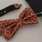 Scotch & Soda Multicolor Silk Adjustable Neck Papillon Men Bow Tie