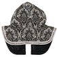 Dolce & Gabbana White Floral Whole Head Wrap One Size Cotton Hat