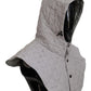 Dolce & Gabbana White Quilted Whole Head Wrap One Size Nylon Hat