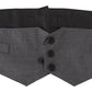 Dior Elegant Striped Silk Men's Cummerbund