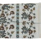 Dolce & Gabbana White Floral Cotton Pleated Elastic Ear Strap Face Mask