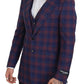 Dolce & Gabbana Elegant Purple Wool Blazer and Vest Set