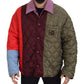 Dolce & Gabbana Elegant Quilted Multicolor Jacket