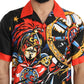 Dolce & Gabbana Multicolor Silk Casual Elegance Shirt