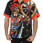 Dolce & Gabbana Multicolor Silk Casual Elegance Shirt