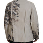 Dolce & Gabbana Elegant Beige Cotton Button-Down Shirt