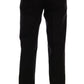 Dolce & Gabbana Elegant Black Cotton Stretch Pants