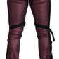 Dolce & Gabbana Elegant Magenta Cotton Trousers