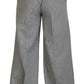 Dolce & Gabbana Elegant Wool-Mohair Black White Trousers