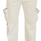 Dolce & Gabbana Elegant Off White Cotton Blend Pants