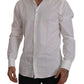 Dolce & Gabbana Elegant White Cotton Dress Shirt