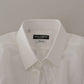 Dolce & Gabbana Elegant White Cotton Dress Shirt