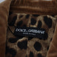 Dolce & Gabbana Elegant Double Breasted Brown Blazer Jacket