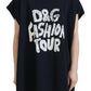 Dolce & Gabbana Elegant Cotton Round Neck Tee with Print