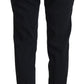 Dolce & Gabbana Elegant Black Wool-Silk Pants