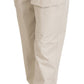 Dolce & Gabbana Chic Beige Cotton Trousers for Elegant Comfort