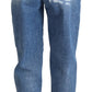 Dolce & Gabbana Chic Tattered Denim Pants - Indigo Essence