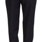 Dolce & Gabbana Elegant Black Tailored Trousers