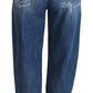 Dolce & Gabbana Elegant Tattered Denim Jeans