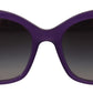 Dolce & Gabbana Elegant Purple Gradient Lens Sunglasses