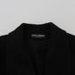 Dolce & Gabbana Elegant Double Breasted Wool-Silk Jacket