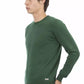 Baldinini Trend Green Cotton Men Sweater