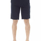 Baldinini Trend Blue Cotton Men Bermuda Short