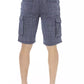 Baldinini Trend Blue Cotton Men's Cargo Short